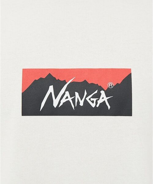 ABAHOUSE / アバハウス Tシャツ | 【NANGA/ナンガ】ECO HYBRID BOX LOGO LS/ボックスロゴ | 詳細5