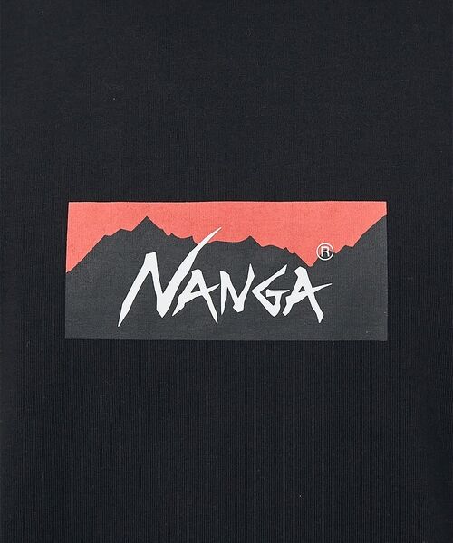 ABAHOUSE / アバハウス Tシャツ | 【NANGA/ナンガ】ECO HYBRID BOX LOGO LS/ボックスロゴ | 詳細8