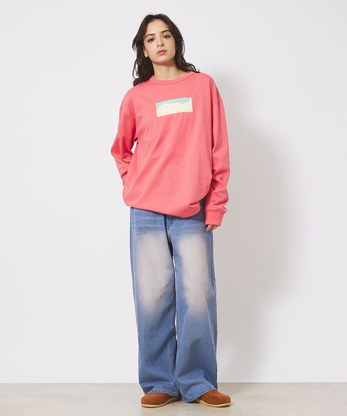 ABAHOUSE / アバハウス Tシャツ | 【NANGA/ナンガ】ECO HYBRID BOX LOGO LS/ボックスロゴ | 詳細23
