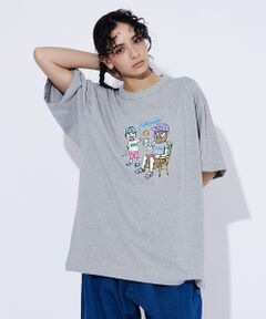 ABAHOUSE / アバハウス Tシャツ | 【NANGA/ナンガ】ECOHYBRID イラストレーターTシャツシリーズ/HI