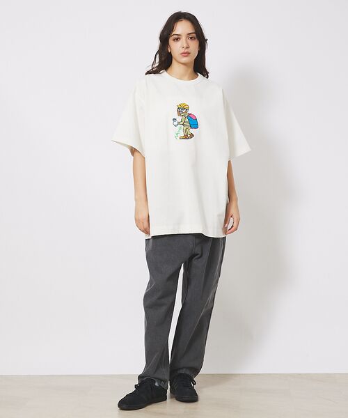 ABAHOUSE / アバハウス Tシャツ | 【NANGA/ナンガ】ECOHYBRID イラストレーターTシャツシリーズ/HI | 詳細1