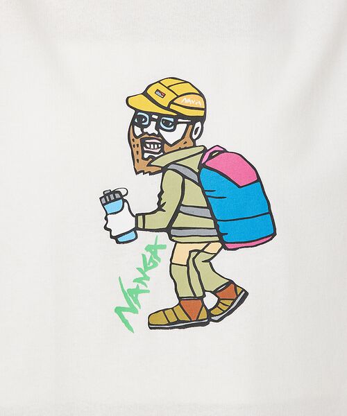 ABAHOUSE / アバハウス Tシャツ | 【NANGA/ナンガ】ECOHYBRID イラストレーターTシャツシリーズ/HI | 詳細2