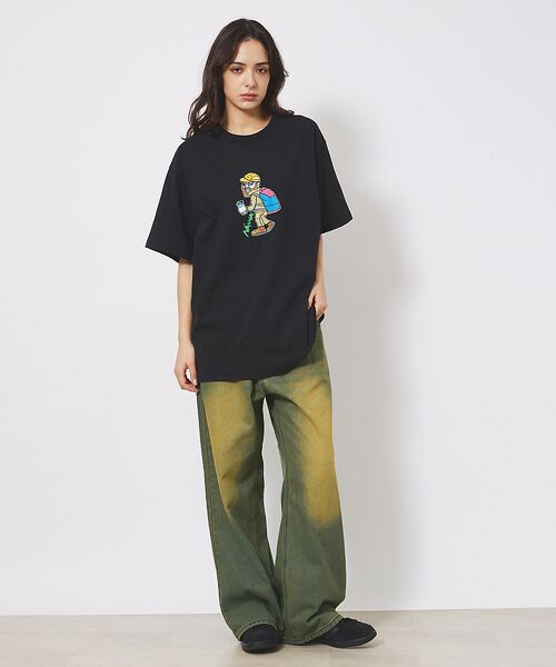 ABAHOUSE / アバハウス Tシャツ | 【NANGA/ナンガ】ECOHYBRID イラストレーターTシャツシリーズ/HI | 詳細5