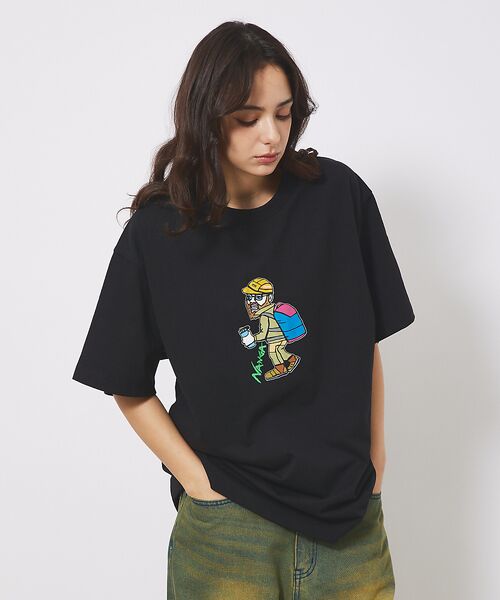 ABAHOUSE / アバハウス Tシャツ | 【NANGA/ナンガ】ECOHYBRID イラストレーターTシャツシリーズ/HI | 詳細7