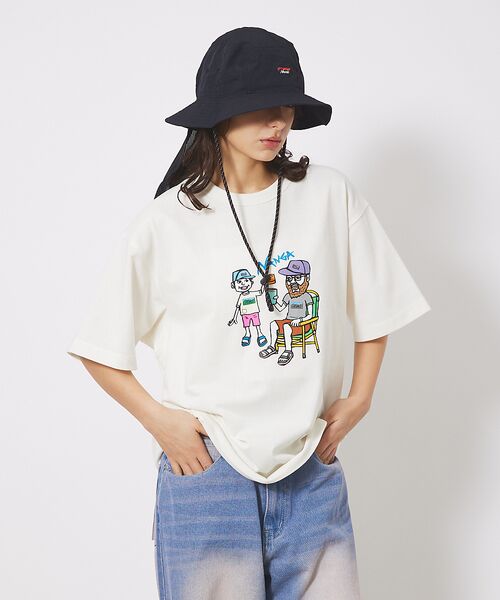ABAHOUSE/アバハウス 【NANGA/ナンガ】ECOHYBRID イラストレーターTシャツシリーズ/HI ホワイト系その他2 L ABAHOUSE/アバハウス 【NANGA/ナンガ】ECOHYBRID イラストレーターTシャツシリーズ/HI ホワイト系その他2 L