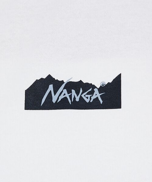 ABAHOUSE / アバハウス Tシャツ | 【NANGA/ナンガ】ECO HYBRID MT LOGOT/フロントBOXロゴ | 詳細4