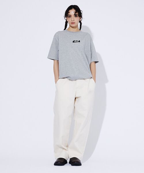 ABAHOUSE / アバハウス Tシャツ | 【NANGA/ナンガ】ECO HYBRID MT LOGOT/フロントBOXロゴ | 詳細5