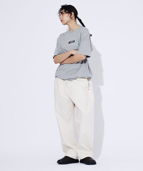 ABAHOUSE / アバハウス Tシャツ | 【NANGA/ナンガ】ECO HYBRID MT LOGOT/フロントBOXロゴ | 詳細6