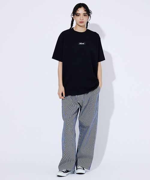 ABAHOUSE / アバハウス Tシャツ | 【NANGA/ナンガ】ECO HYBRID MT LOGOT/フロントBOXロゴ | 詳細9