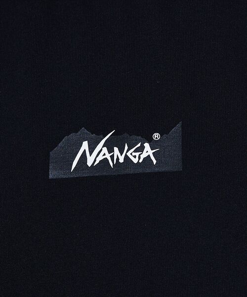 ABAHOUSE / アバハウス Tシャツ | 【NANGA/ナンガ】ECO HYBRID MT LOGOT/フロントBOXロゴ | 詳細10