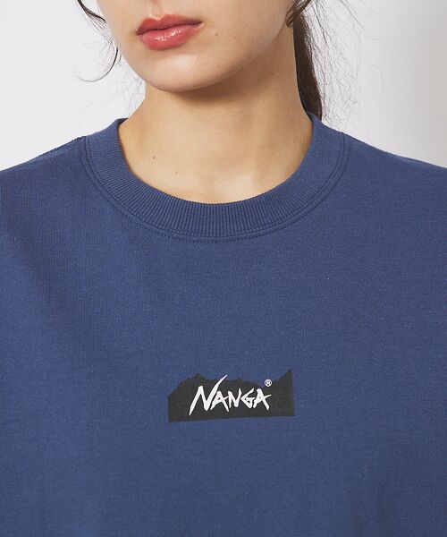 ABAHOUSE / アバハウス Tシャツ | 【NANGA/ナンガ】ECO HYBRID MT LOGOT/フロントBOXロゴ | 詳細15