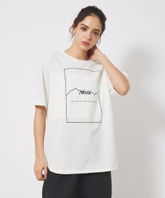 ABAHOUSE / アバハウス Tシャツ | 【NANGA/ナンガ】DRY MIX FRAME LOGO T/ドライミックス/