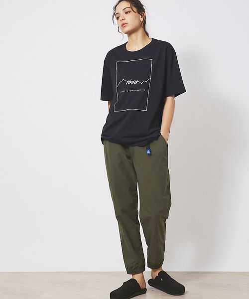 ABAHOUSE / アバハウス Tシャツ | 【NANGA/ナンガ】DRY MIX FRAME LOGO T/ドライミックス/ | 詳細2