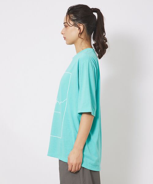 ABAHOUSE / アバハウス Tシャツ | 【NANGA/ナンガ】DRY MIX FRAME LOGO T/ドライミックス/ | 詳細11