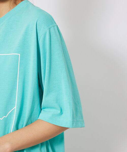 ABAHOUSE / アバハウス Tシャツ | 【NANGA/ナンガ】DRY MIX FRAME LOGO T/ドライミックス/ | 詳細14