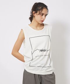 ABAHOUSE / アバハウス Tシャツ | 【NANGA/ナンガ】DRYMIX FRAME ノースリーブ/タンクトップ