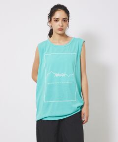 ABAHOUSE / アバハウス Tシャツ | 【NANGA/ナンガ】DRYMIX FRAME ノースリーブ/タンクトップ