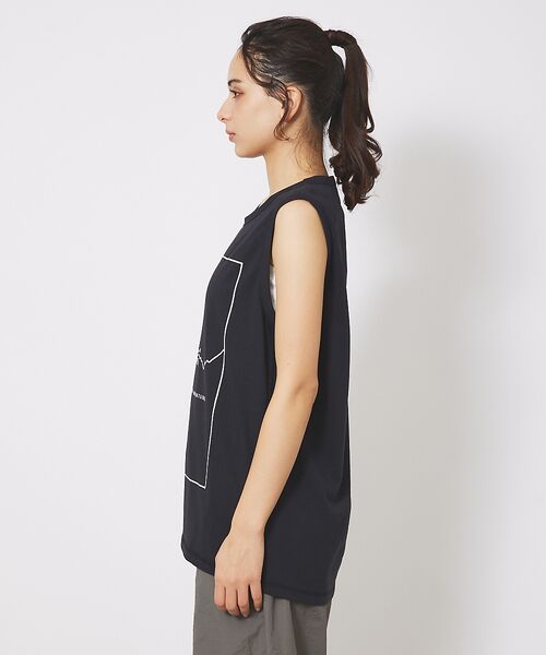 ABAHOUSE / アバハウス Tシャツ | 【NANGA/ナンガ】DRYMIX FRAME ノースリーブ/タンクトップ | 詳細9