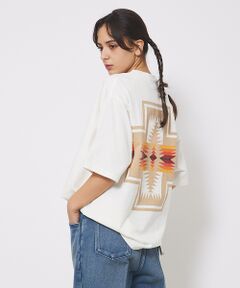 ABAHOUSE / アバハウス Tシャツ | 【PENDLETON/ペンドルトン】 BACK PRINT Tシャツ / バック