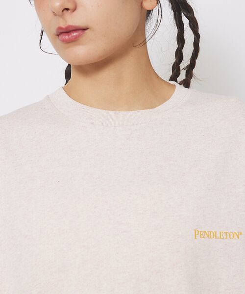 ABAHOUSE / アバハウス Tシャツ | 【PENDLETON/ペンドルトン】 BACK PRINT Tシャツ / バック | 詳細8