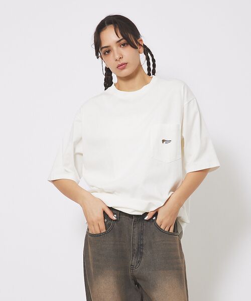ABAHOUSE/アバハウス 【PENDLETON/ペンドルトン】EMS Pocket Tee/刺繍ポケットT オフホワイト L ABAHOUSE/アバハウス 【PENDLETON/ペンドルトン】EMS Pocket Tee/刺繍ポケットT オフホワイト L