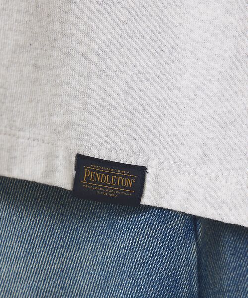 ABAHOUSE / アバハウス Tシャツ | 【PENDLETON/ペンドルトン】EMS Pocket Tee/刺繍ポケットT | 詳細9