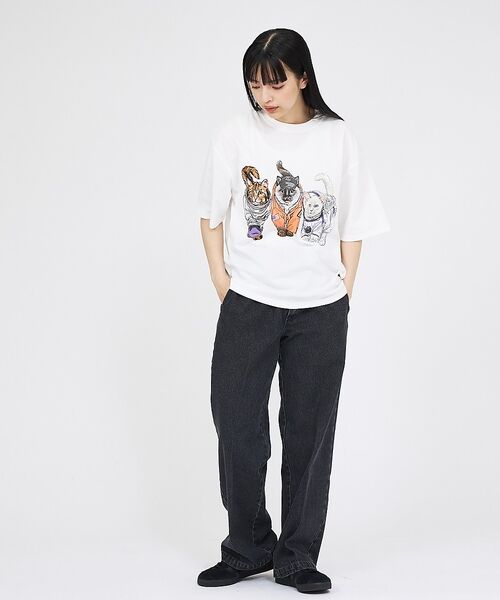ABAHOUSE / アバハウス Tシャツ | 【CORISCO/コリスコ】 Animal猫 Tシャツ/アニマルTシャツ | 詳細22