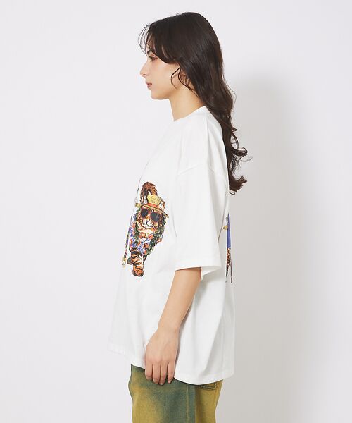 ABAHOUSE / アバハウス Tシャツ | 【CORISCO/コリスコ】 Animal猫 Tシャツ/アニマルTシャツ | 詳細8