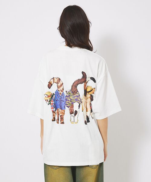 ABAHOUSE / アバハウス Tシャツ | 【CORISCO/コリスコ】 Animal猫 Tシャツ/アニマルTシャツ | 詳細9