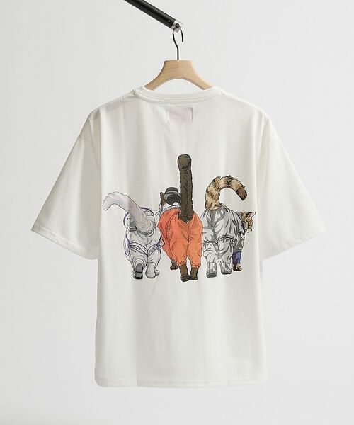 ABAHOUSE / アバハウス Tシャツ | 【CORISCO/コリスコ】 Animal猫 Tシャツ/アニマルTシャツ | 詳細23