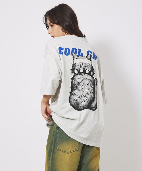 ABAHOUSE / アバハウス Tシャツ | 【CORISCO/コリスコ】Animal Tシャツ/COOL CAT | 詳細5