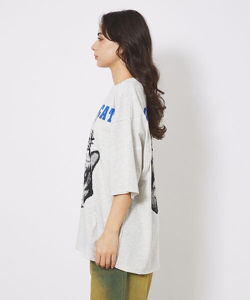 ABAHOUSE / アバハウス Tシャツ | 【CORISCO/コリスコ】Animal Tシャツ/COOL CAT | 詳細6