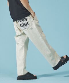 ABAHOUSE / アバハウス デニムパンツ | 【Lee】XS～XXLまでこれ一本でカバー フリーサイズ リラックスワイドパンツ