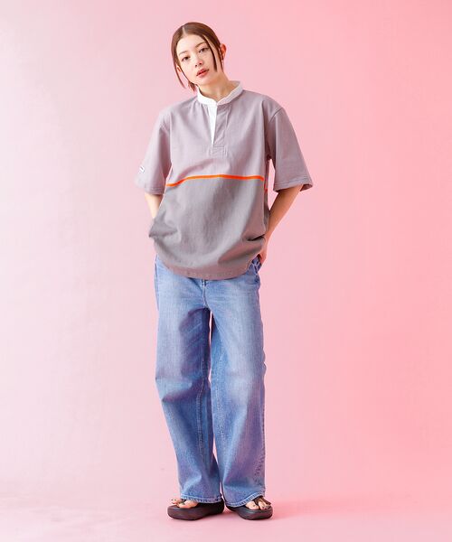 ABAHOUSE / アバハウス シャツ・ブラウス | 【BARBARIAN / バーバリアン】 XSE-10 11 Light Wei | 詳細1