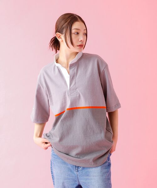 ABAHOUSE / アバハウス シャツ・ブラウス | 【BARBARIAN / バーバリアン】 XSE-10 11 Light Wei | 詳細6