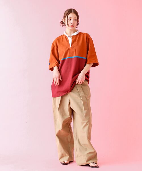 ABAHOUSE / アバハウス シャツ・ブラウス | 【BARBARIAN / バーバリアン】 XSE-10 11 Light Wei | 詳細8