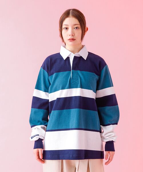 ABAHOUSE / アバハウス ポロシャツ | 【BARBARIAN / バーバリアン】 12oz ロングスリーブ ラガー シャ | 詳細5