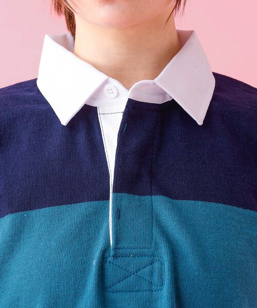 ABAHOUSE / アバハウス ポロシャツ | 【BARBARIAN / バーバリアン】 12oz ロングスリーブ ラガー シャ | 詳細8