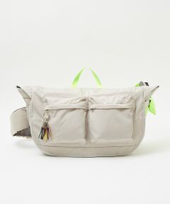 ABAHOUSE / アバハウス ショルダーバッグ | 【cheek/チーク】big messenger C24005/ビッグメッセンジ