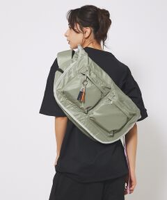 ABAHOUSE / アバハウス ショルダーバッグ | 【cheek/チーク】big messenger C24005/ビッグメッセンジ