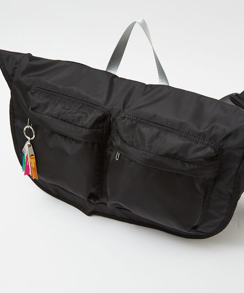 ABAHOUSE / アバハウス ショルダーバッグ | 【cheek/チーク】big messenger C24005/ビッグメッセンジ | 詳細10