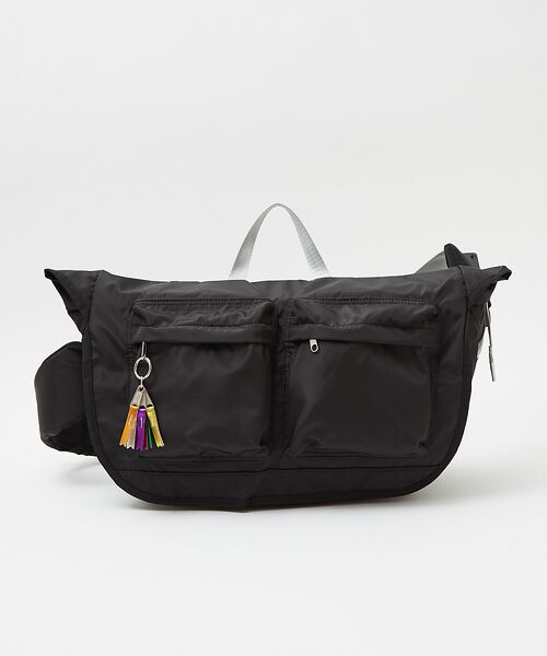 ABAHOUSE / アバハウス ショルダーバッグ | 【cheek/チーク】big messenger C24005/ビッグメッセンジ | 詳細3