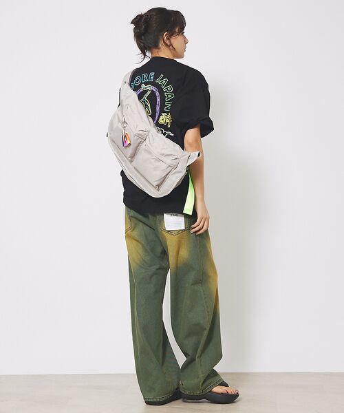 ABAHOUSE / アバハウス ショルダーバッグ | 【cheek/チーク】big messenger C24005/ビッグメッセンジ | 詳細18