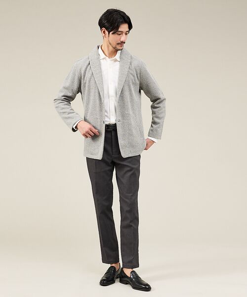 ABAHOUSE / アバハウス シャツ・ブラウス | 【オンオフ兼用】トリコット サッカー 長袖シャツ | 詳細3