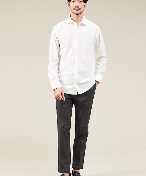 ABAHOUSE / アバハウス シャツ・ブラウス | 【ON/OFF兼用】トリコット サッカー 長袖シャツ | 詳細6