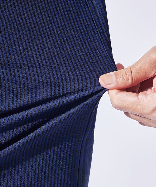 ABAHOUSE / アバハウス シャツ・ブラウス | 【オンオフ兼用】トリコット サッカー 長袖シャツ | 詳細12