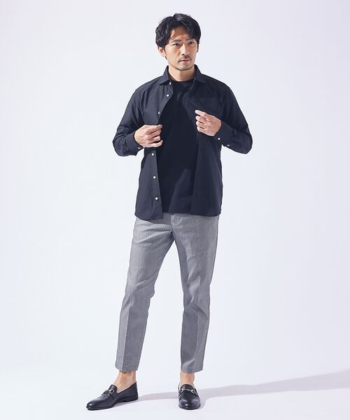 ABAHOUSE / アバハウス シャツ・ブラウス | 【オンオフ兼用】トリコット サッカー 長袖シャツ | 詳細22