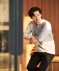 ABAHOUSE / アバハウス Tシャツ | 【オールシーズン】シルケット天竺 長袖Tシャツ