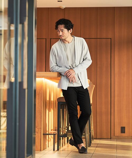 ABAHOUSE / アバハウス Tシャツ | 【オールシーズン】シルケット天竺 長袖Tシャツ | 詳細8