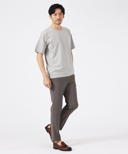 ABAHOUSE / アバハウス Tシャツ | 【通年生地使用】シルケット天竺 半袖Tシャツ | 詳細6